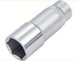 HAZET 6kt.-Steckschlüssel-Einsatz 880LG-19mm,  3/8"", L:66mm, D:25.5mm - Steck- und Drehmomentschlüssel
