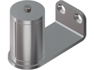 Klemmhalter zu Handgriffrohr für Türe 42.4 mm geschliffen 128562 - INOXTECH-Handlauf-/Geländer-System