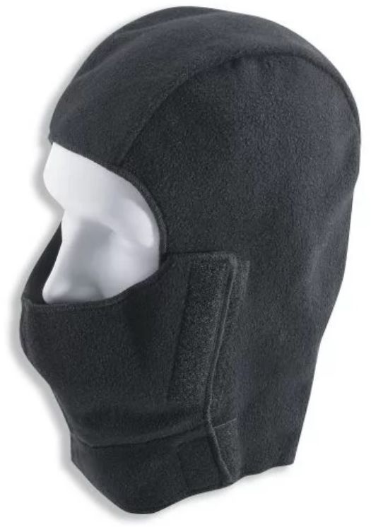 UVEX Balaclava Fleecehaube mit Klettverschluss, schwarz - Textilien