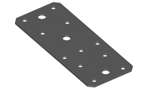 SIMPSON Flachverbinder FLV40/100 40x100x2.5mm, verzinkt - Holzverbinder