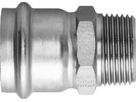 Industry-Übergang mit AG 28mm x 1" 80335.26 - Optipress-Industry Formstücke