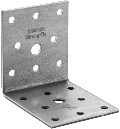 SIMPSON Winkelverbinder AB55 65x65x55x2.5mm, verzinkt - Holzverbinder