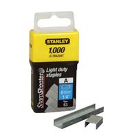 STANLEY Heftklammern Typ A, L= 6mm, B= 11.3mm, à 1000Stk - Heften, Schneiden