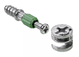 Hettich Verbindungsbeschlägeset Rastex 12 verzinkt, 20mm, à 4 Stk - Diverse Möbelbeschläge und Zubehör