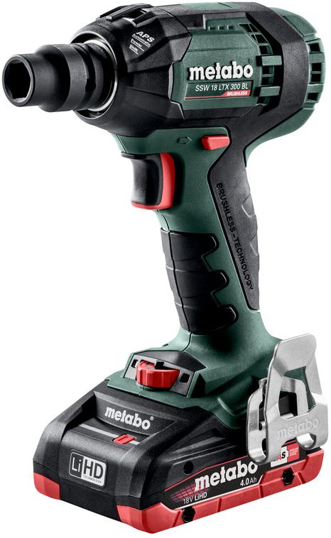 Akku-Schlagschrauber SSW 18 LTX 300 BL 18V, 2x 4.0Ah LiHD, Ladegerät und Koffer - Metabo Elektrowerkzeuge