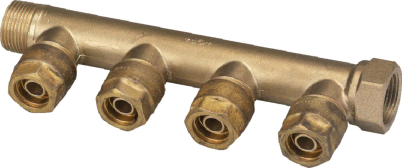 Verteiler 1fach 3/4"-16 3270 760 857 061 (760 853 189) - GF Instaflex-Klemmprogramm