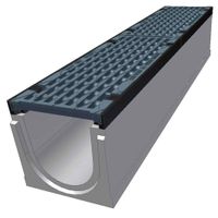 mit Gussrost F900 Element 100cm