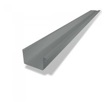 PREFA Kastenrinne à 3 M 333 mm P.10 Hellgrau - PREFA Dachentwässerungssysteme
