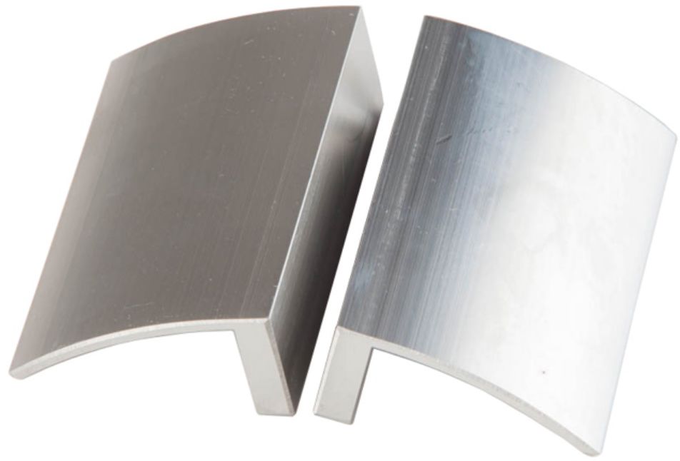 Alu-Schraubstockbacken 150 mm, glatt - Spannwerkzeuge