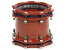 Kupplung lang, zugfest Typ 3007 DN 100 Spannbereich 104-132mm 709 305 216 - GF Waga-Multi/Joint