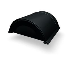 PREFA Jet-Lüfter-Vorkopf stucco 03 P.10 Schwarz 110618 - PREFA Dachsysteme