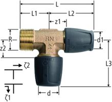T-Stücke NUSSBAUM Optiflex-Profix