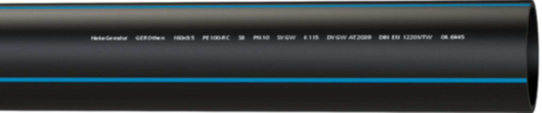 PE100 S5 PN 16, Wasser, Stange à 10m d 90 x 8,2mm - PE100-RC Rohre in Stangen