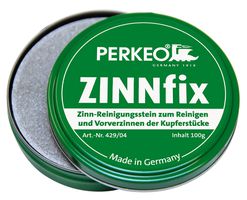PERKEO ZINNFIX Zinn-Lötstein 100g, Dose, Ersatz für Salmiakstein - Spenglerwerkzeuge