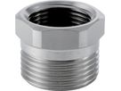 Nippel m/IG M22x1.5 x 3/4" Eurokonus Messing vernickelt 641.522.00.1 - Geberit-Push Fit-Formstücke