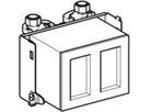 GIS-Montageplatte 461.162.00.1 mit 2 Wasserzählerstrecken mit UP-Ventil - Geberit Systemventile / Armaturen