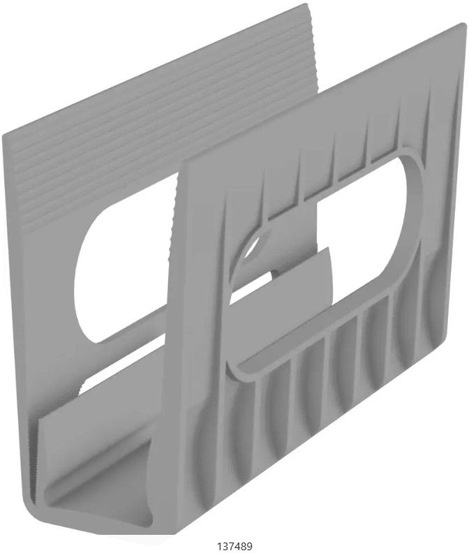 Einsatzprofil aus PP L= 150 mm , Glas 25mm - INOXTECH-Handlauf-/Geländer-System