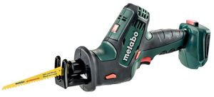 Akku-Säbelsäge SSE 18 LTX Compact 18V, 0-3100/min, Hub 13mm, solo im Koffer - Metabo Elektrowerkzeuge