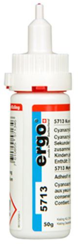 ERGO Sekundenklebstoff, Kunststoff 5713, 20g - Kleben