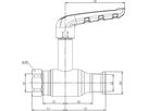 Press-Kugelhahnen lange Spindel Fullflow BF110011 DN 15 / 18mm - Ballofix/Broen-Armaturen
