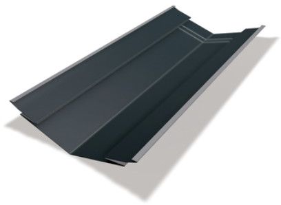 PREFA Sicherheitskehle glatt 19 P.10 Dunkelgrau 110529 - PREFA Dachsysteme