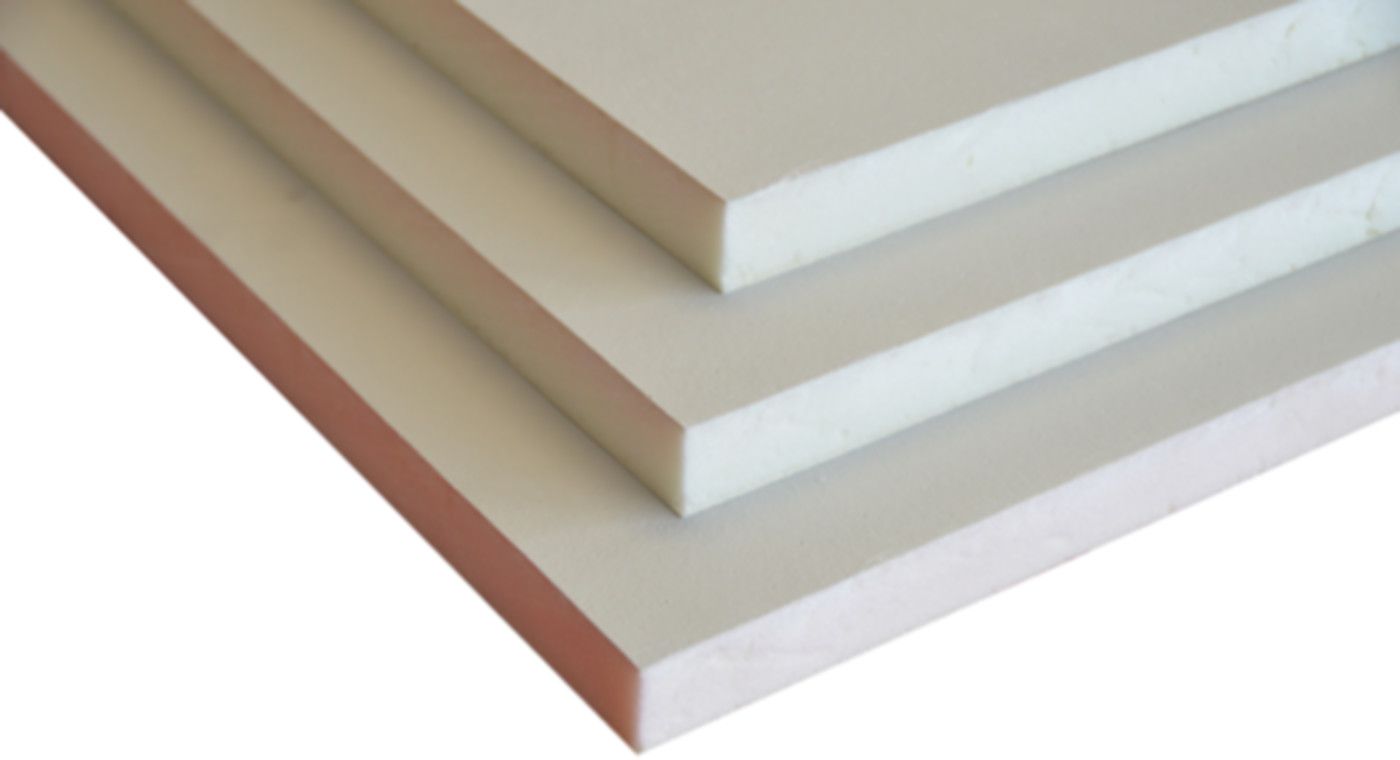 PIR Wärmedämmplatte Vlies 33 kg/m3 Bund à 16.56 m2 1200 x 600 mm 20 mm - Bodenisolationen