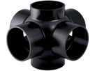 Mehrfach-Abzweig 4-teilig 90° d 110/110mm 367.610.16.1 - Geberit-PE-Formstücke