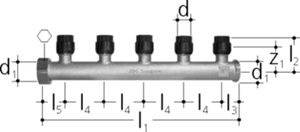 Verteiler +GF+ JRG Sanipex MT
