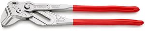 KNIPEX Zangenschlüssel, vernickelt 8603, L= 400mm, -Ø 85mm, PVC-Griffhülle - Zangen, Schneiden
