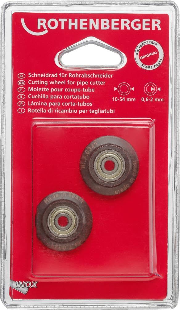 ROTHENBERGER Schneidrad, zu 7.0340, 7.0341, Pack à 2 Stk. - Sanitärwerkzeuge