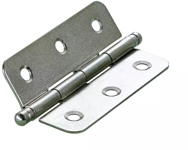 Hettich Zierscharnier vernickelt, 60 x 40mm, à 2 Stk - Diverse Möbelbeschläge und Zubehör