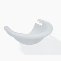 PREFA Kugelendboden 333 mm P.10 Prefaweiß - PREFA Dachentwässerungssysteme