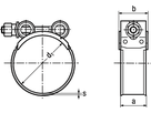 MIKALOR SUPER W1 St vz BN20566 Ø 52 - 55 - Schläuche, Schlauchbriden