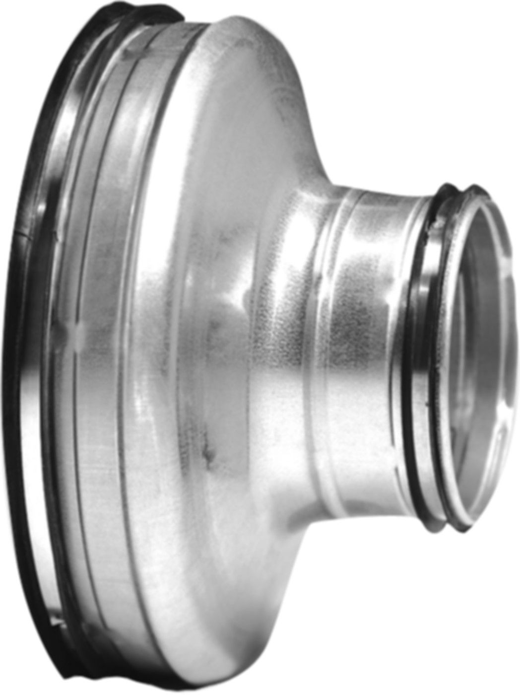Reduktion zentrisch 224/160mm RCU-V - Spiralfalzrohre und Zubehör System Safe