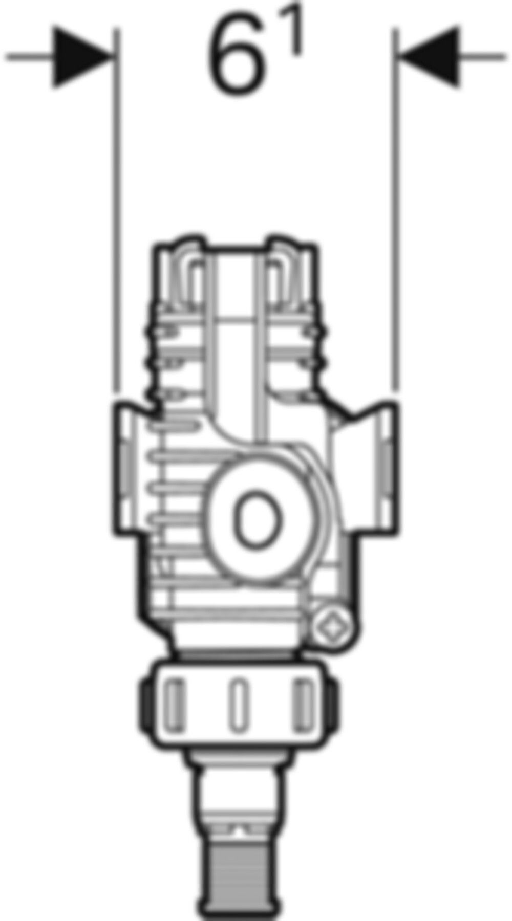 Unifill Schwimmer Füllventil Typ 380 3/8" 240.719.00.1 - Geberit-PE-Formstücke