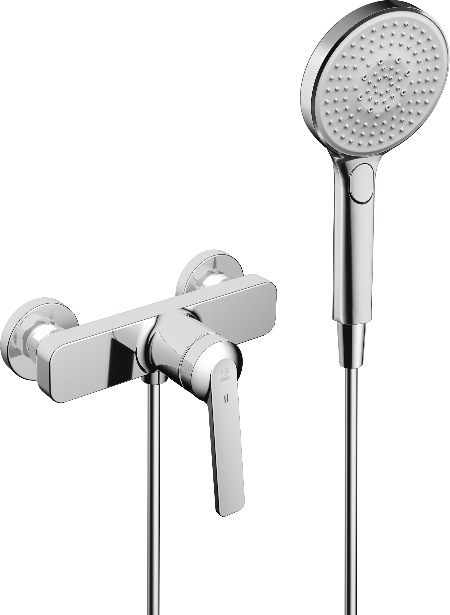 KWC DOMO 6.0 Dusche AD153 chromeline, mit Brausegarnitur - KWC Bad Armaturen