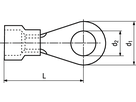 Quetschkabelschuh Ringf Cu vzn BN22506 DIN46237 0,5-1mm² M8 red - Bossard Schrauben