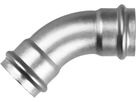 Industry-Bogen 45° 2 Muffen 22mm 80303.24 - Optipress-Industry Formstücke