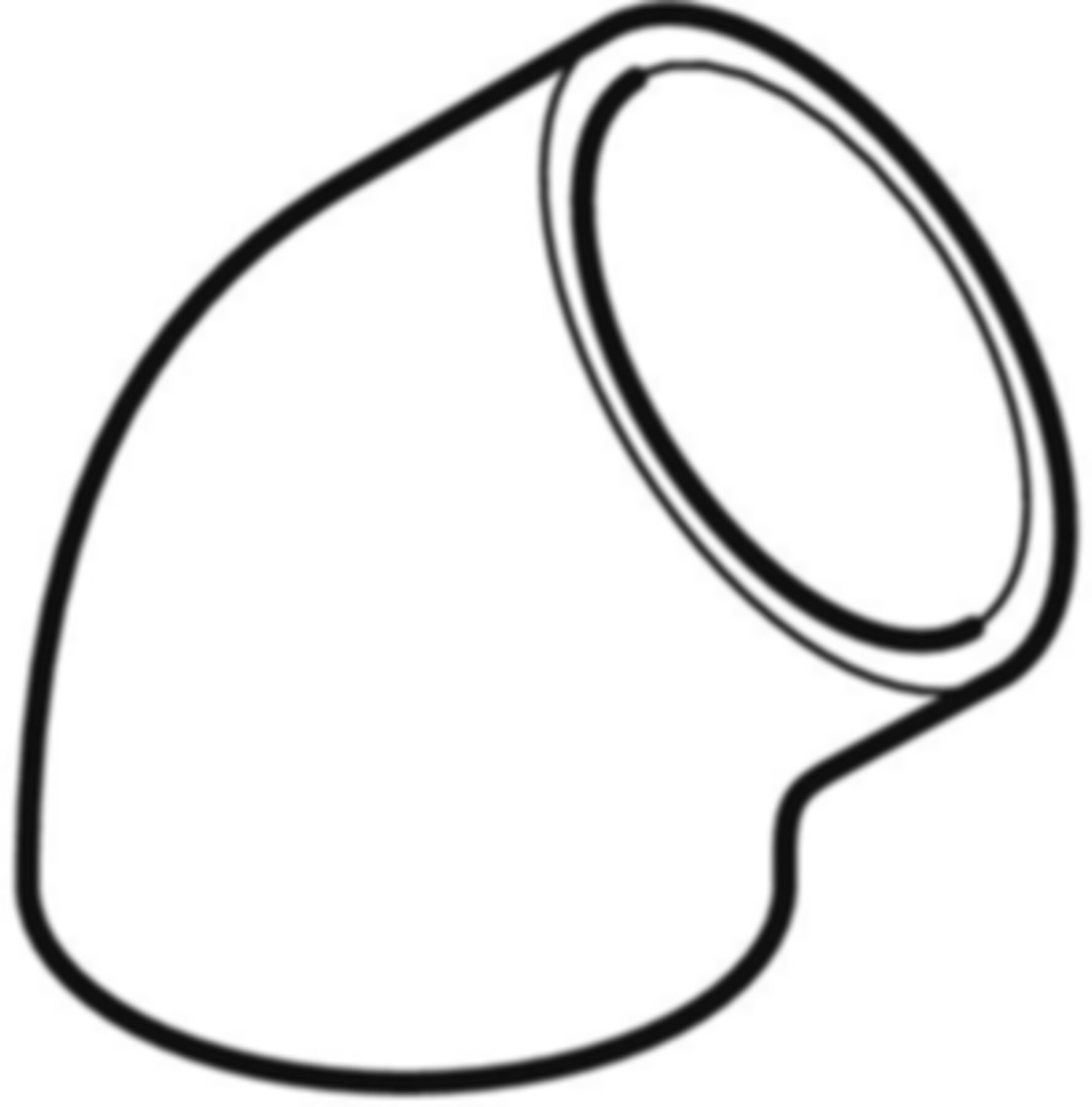 Bogen 45° d 40mm 360.045.16.1 - Geberit-PE-Formstücke