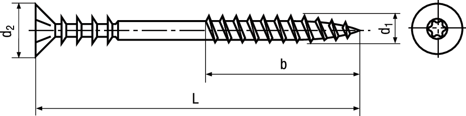 Justierschrauben I-6Rund St vzb BN20923 ø6x145TX25/2398/0 - Bossard Schrauben