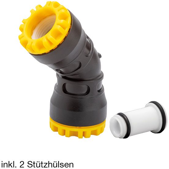 Winkel 45° PLASSON GAS
