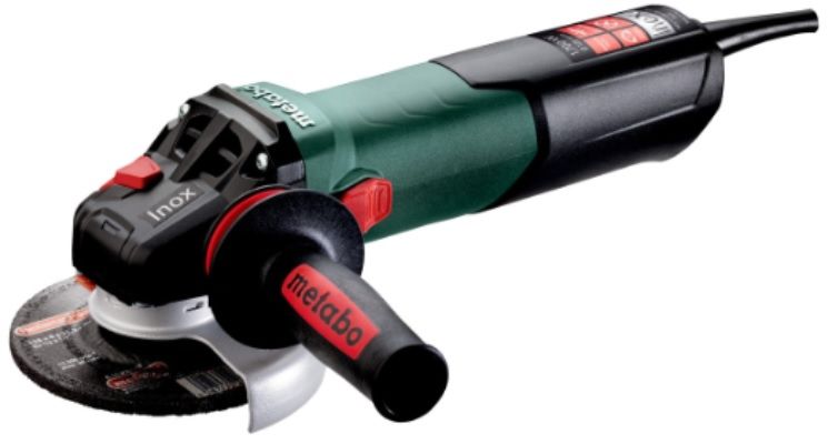 Winkelschleifer WEV 17-125 Quick INOX Ø125mm, 1700 W , 2000-8000/min im Karton - Metabo Elektrowerkzeuge