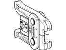 Zwischenbacke ZB323 (3) 76.1-108mm 90795 zu Pressschlingen 76.1-108mm - Mapress-Werkzeuge und Zubehör