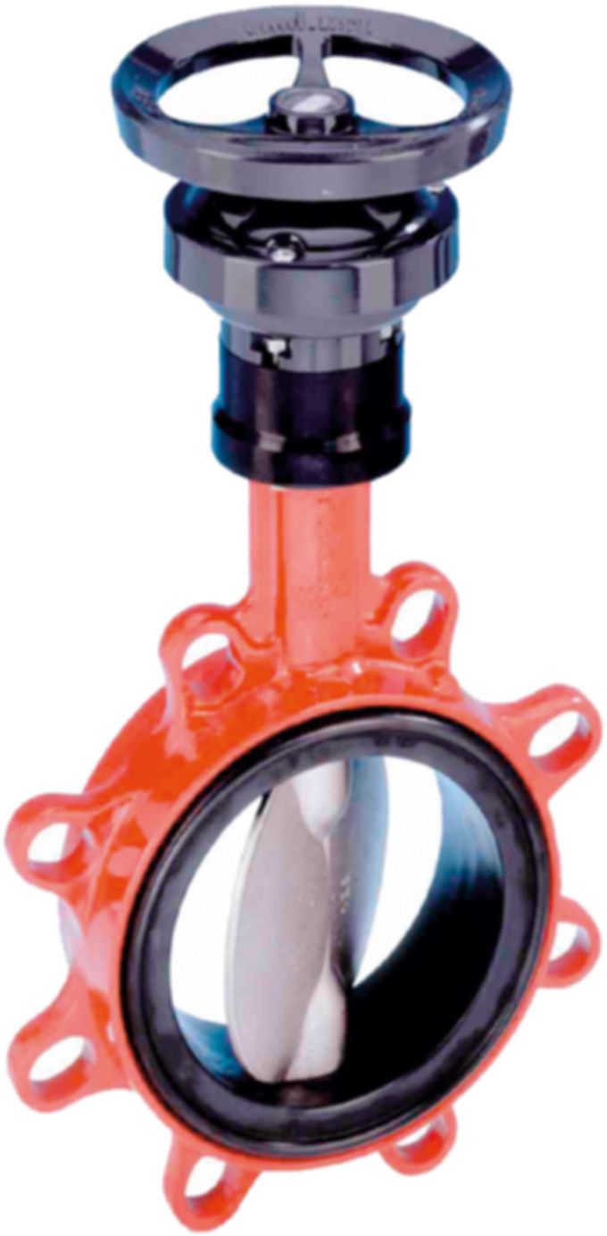Absperrklappe Boax-S m/Getriebe -20 bis +130°C PN 6/10/16 DN 100 - KSB Absperrklappen