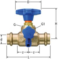 Geradsitzventile NUSSBAUM Optipress-Aquaplus