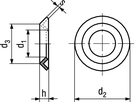 Scheiben für Sk+Lsk Schr Ms vni BN569 M5/M6/7/15 - Bossard Schrauben