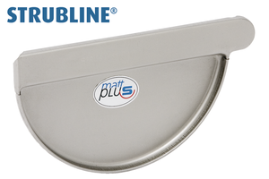 Anklemmboden links 250 mm 127 "Strubline" - MattpluS Spenglereihalbfabrikate
