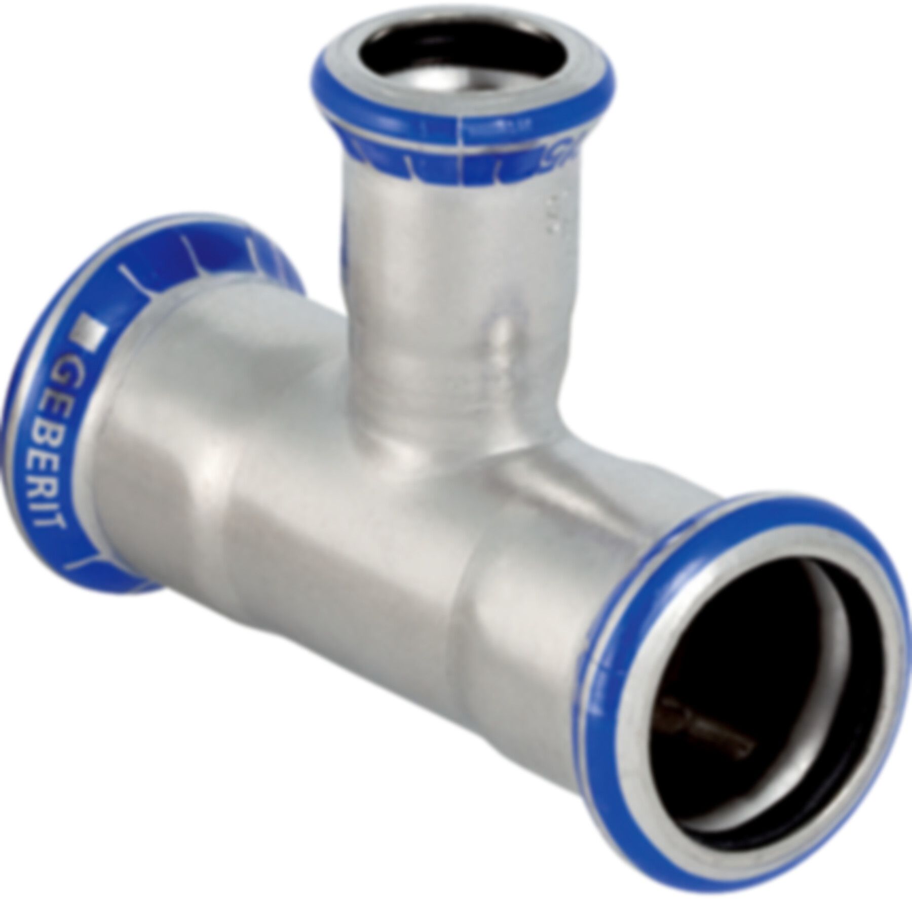 T-Stück reduziert 76.1-54-76.1mm 31233 - Mapress-Sanitär-Supersize-Formstücke