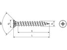 Senk SPAX® kl Ko Poz st vzg/YELLOX® BN8703 4x30/26 - Bossard Schrauben