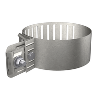 Kontaktbride f/Ablaufr.70-120 Inox 6-10 AF 280.101.000 / AL 3 - AF Blitzschutzprogramm